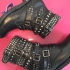 Saint Laurent Signature Rangers Studded Punk Sole Boots,